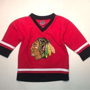 Kids Red Hockey Team Shirt